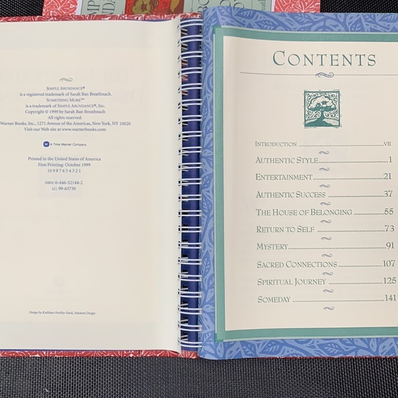 Daily Meditations & Discovery Journal Sarah Ban Breathnach - Picture 3 of 10